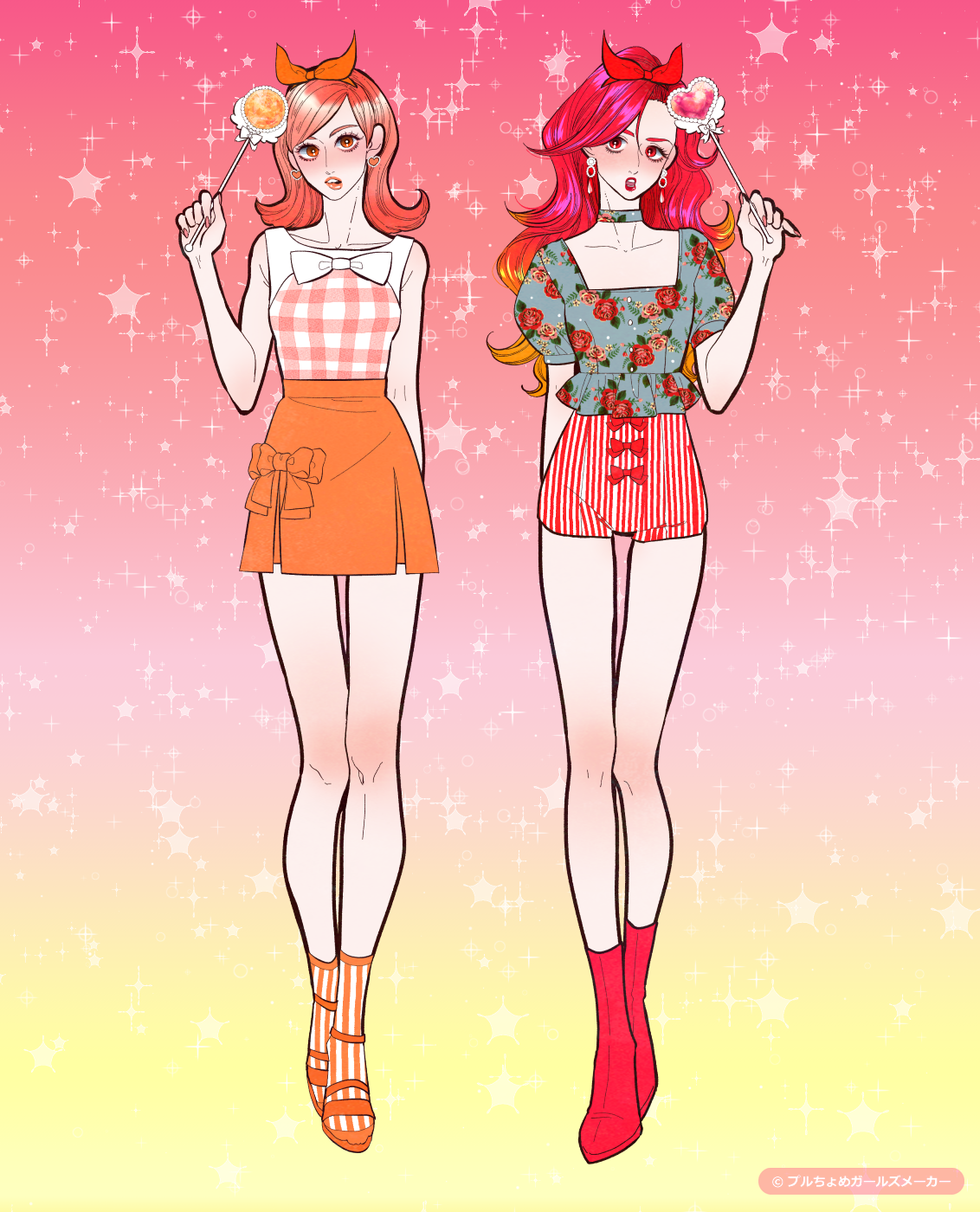 ガールズメーカーで作られた女の子3