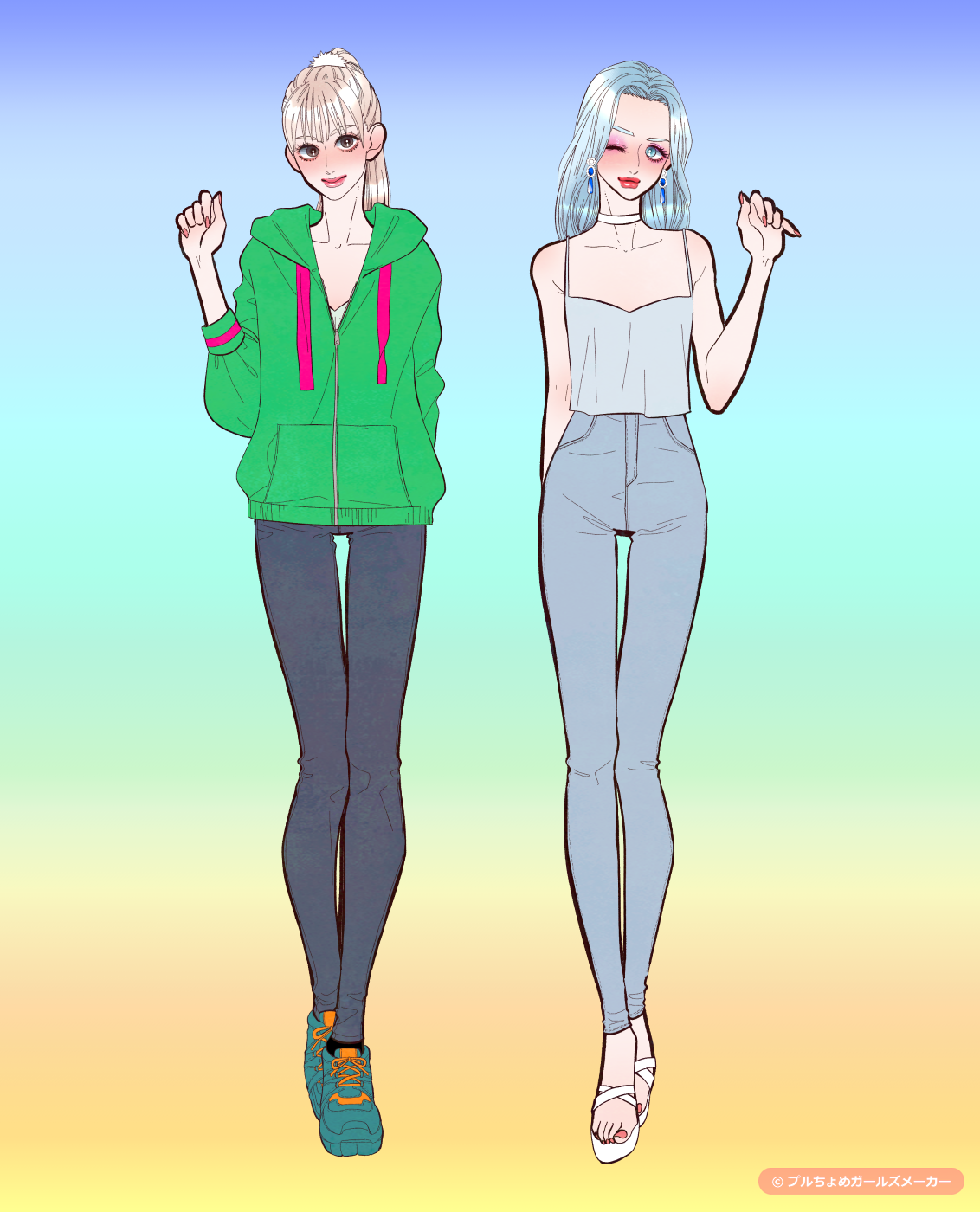 ガールズメーカーで作られた女の子5