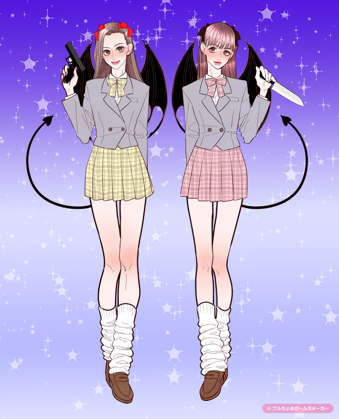 ガールズメーカーで作られた女の子3