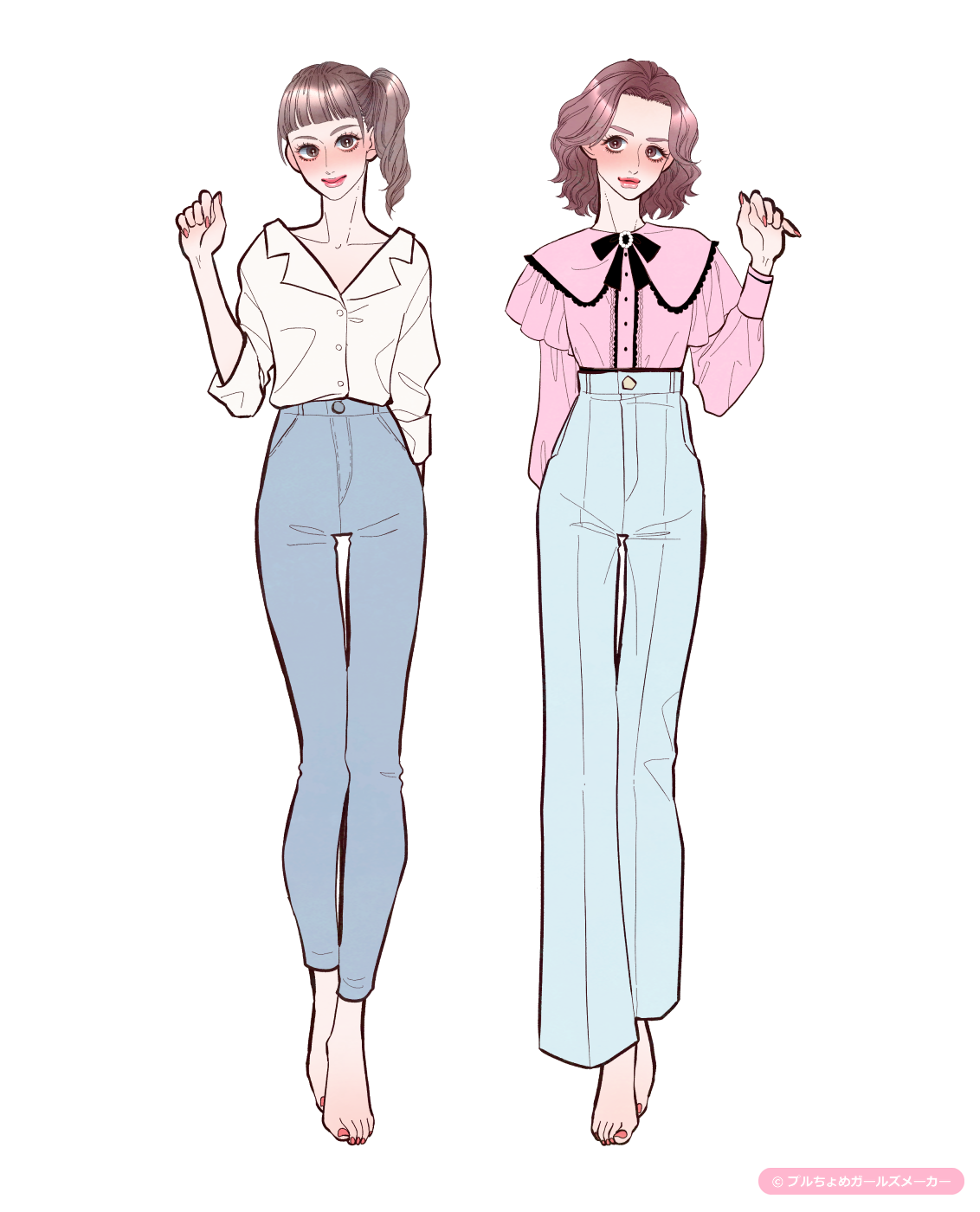 ガールズメーカーで作られた女の子16