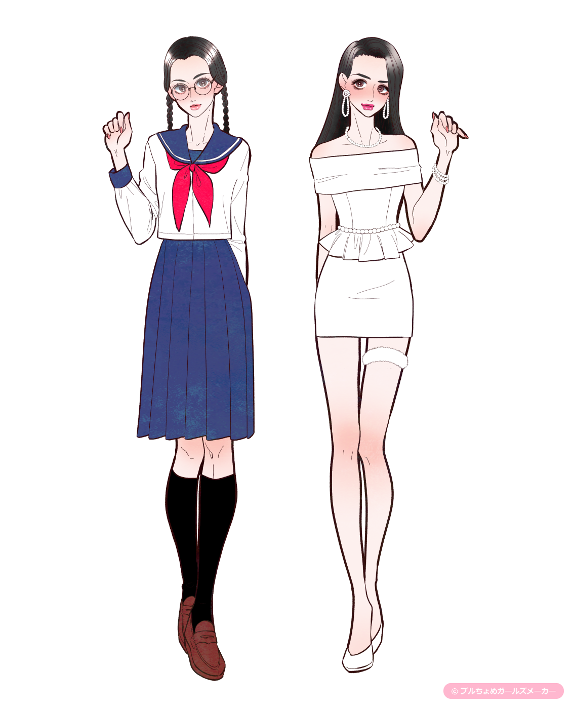 ガールズメーカーで作られた女の子8