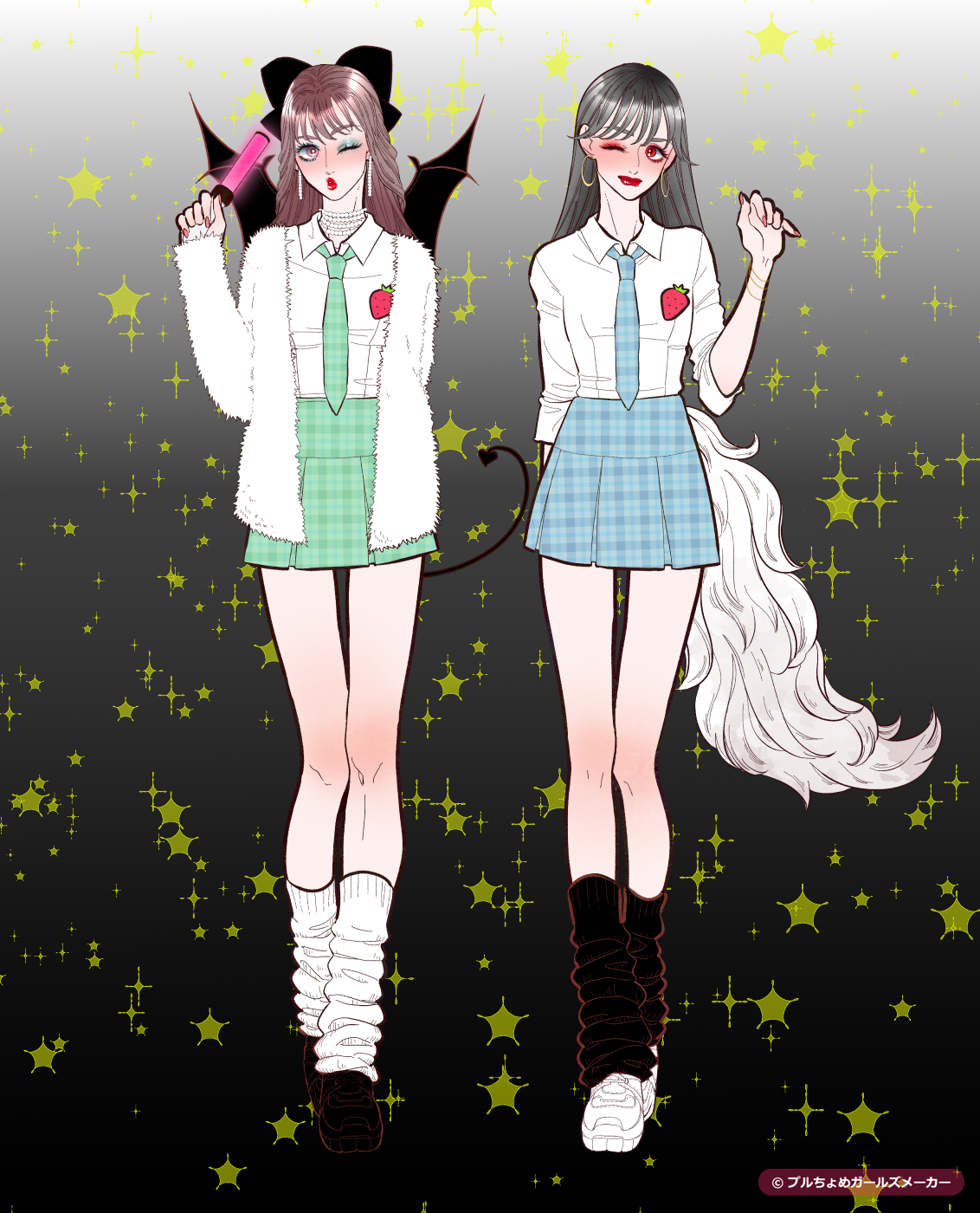 ガールズメーカーで作られた女の子4
