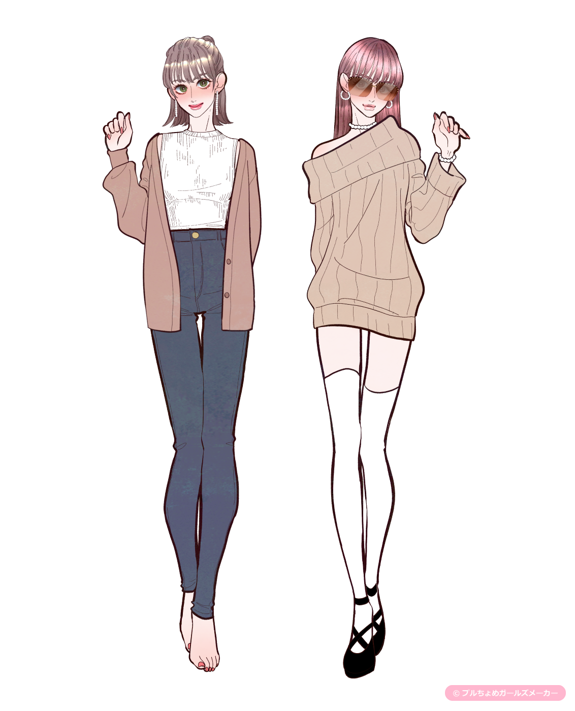 ガールズメーカーで作られた女の子2