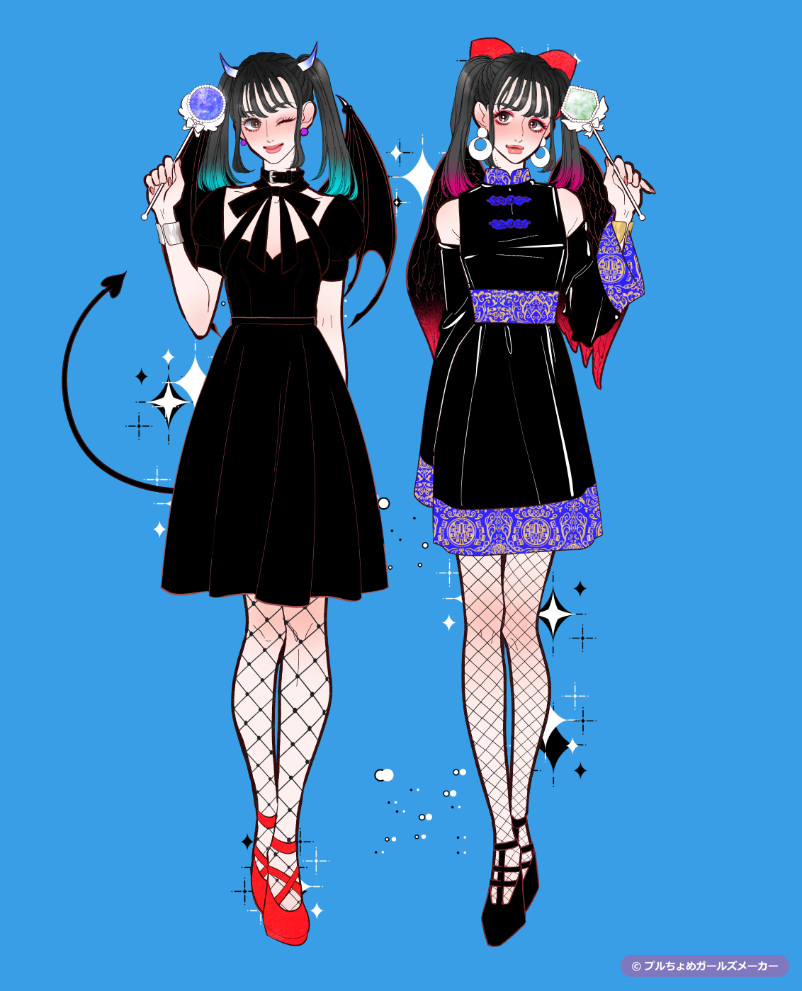 ガールズメーカーで作られた女の子2