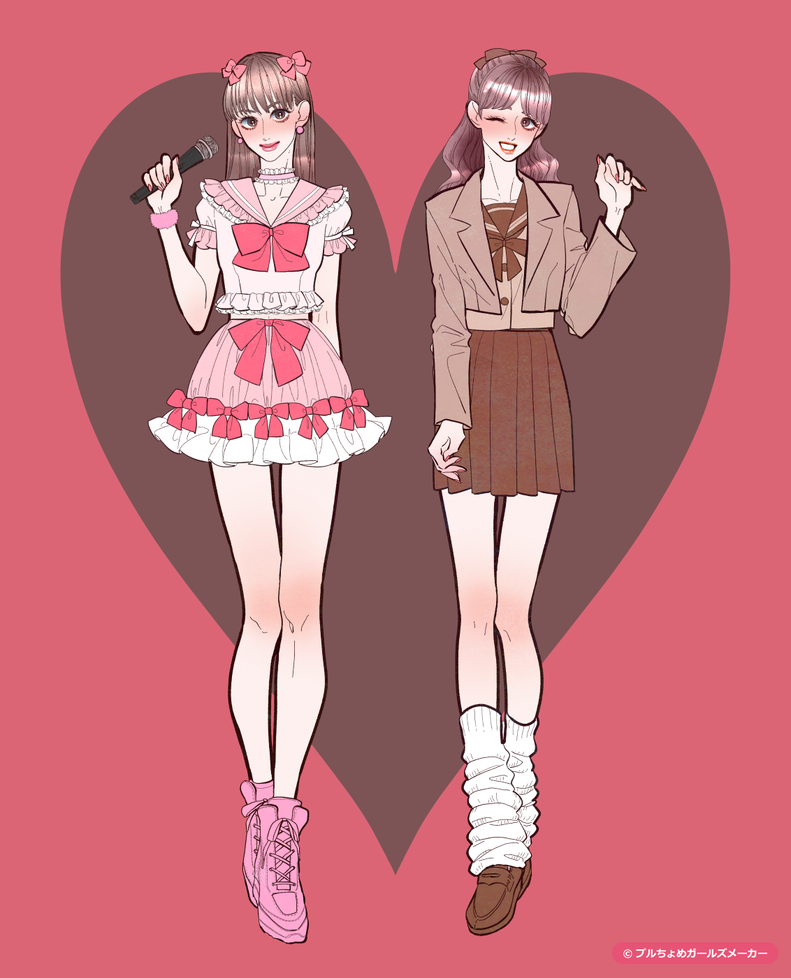 ガールズメーカーで作られた女の子2