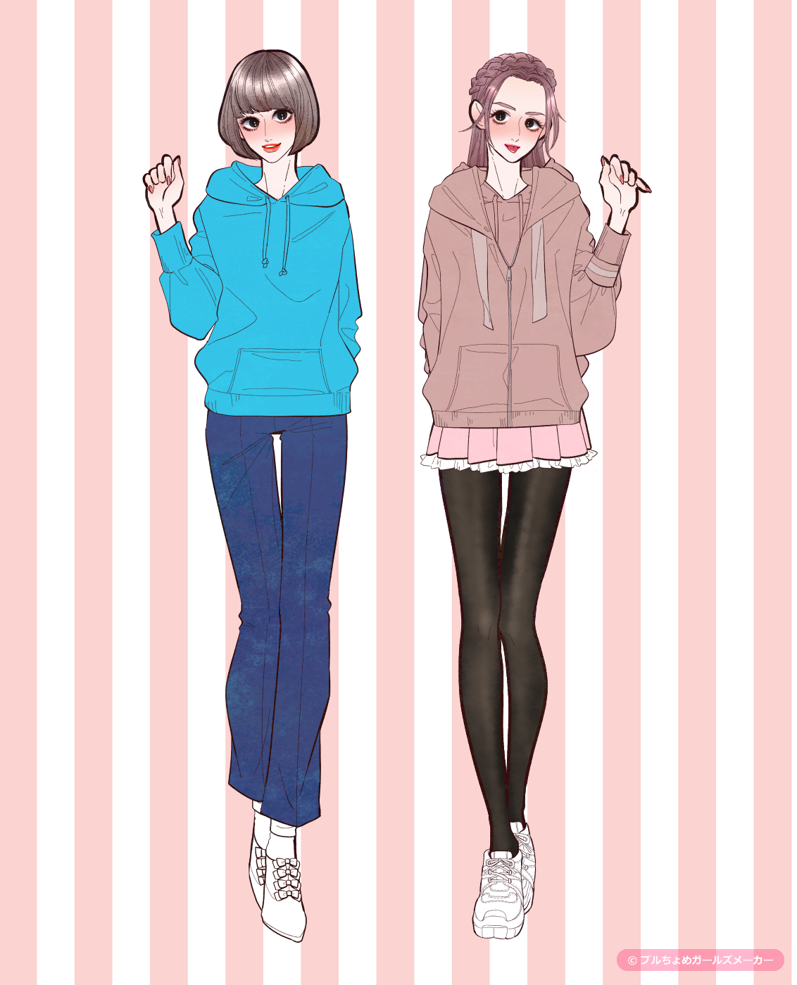 ガールズメーカーで作られた女の子4