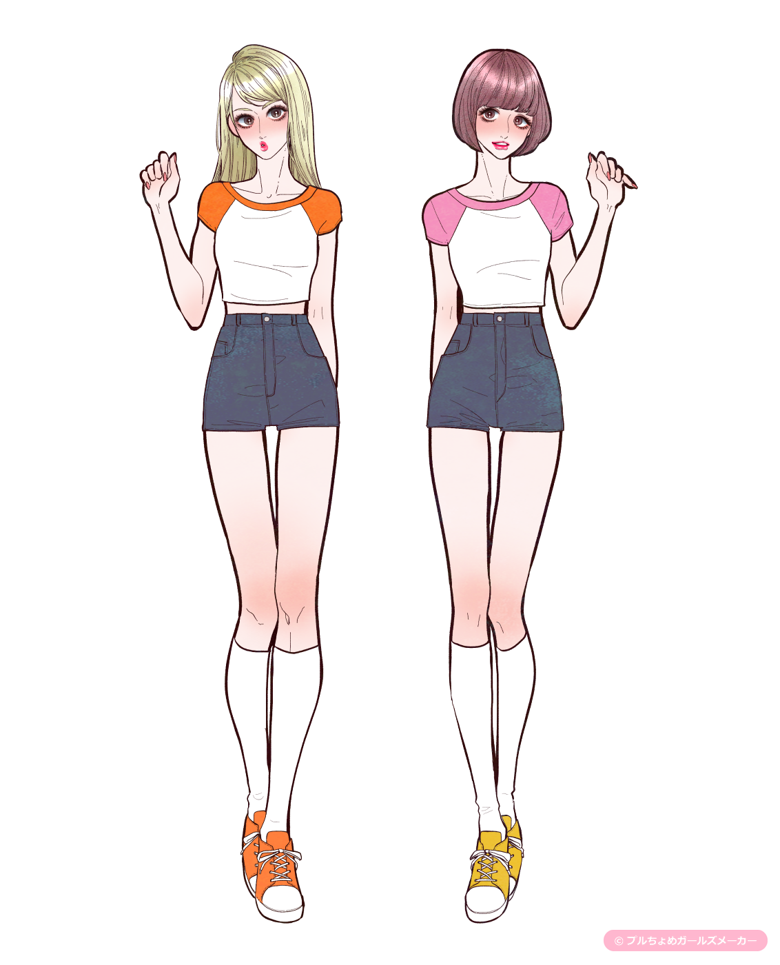 ガールズメーカーで作られた女の子3