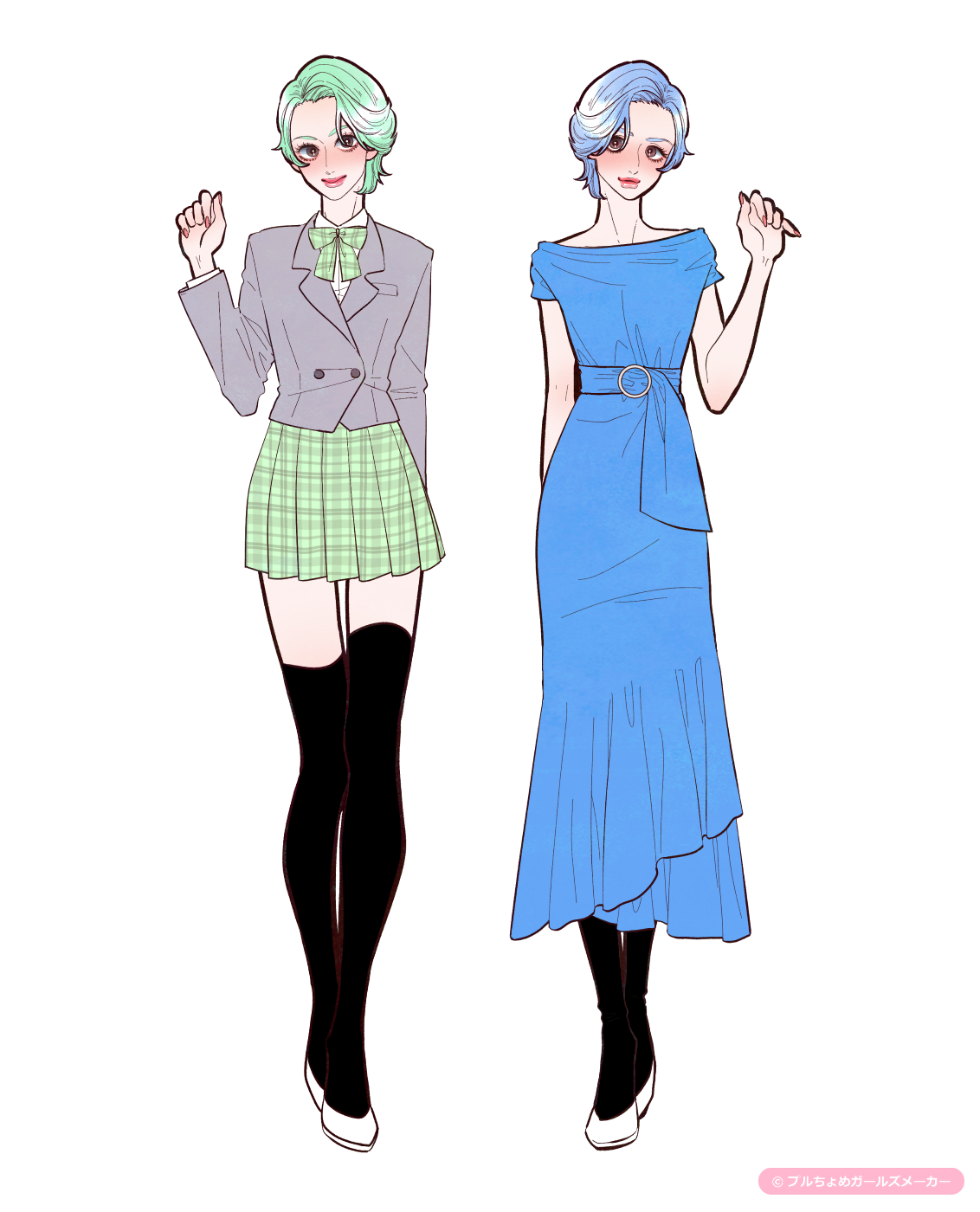 ガールズメーカーで作られた女の子2