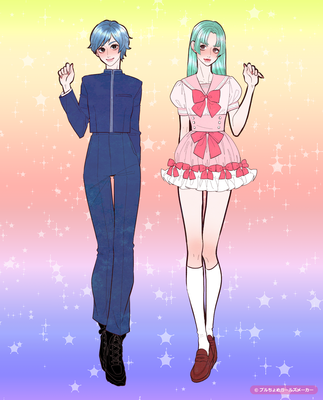 ガールズメーカーで作られた女の子3