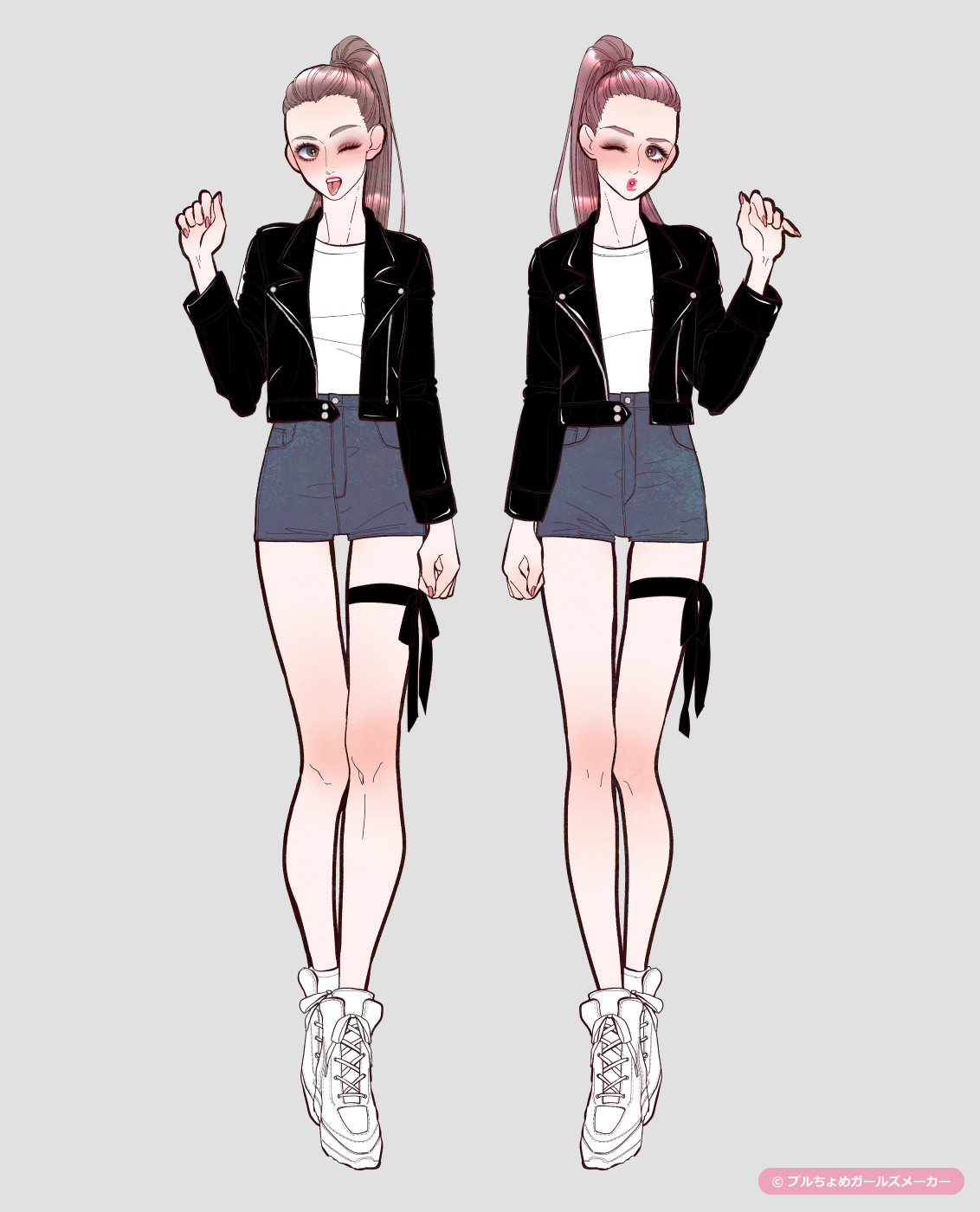 ガールズメーカーで作られた女の子2