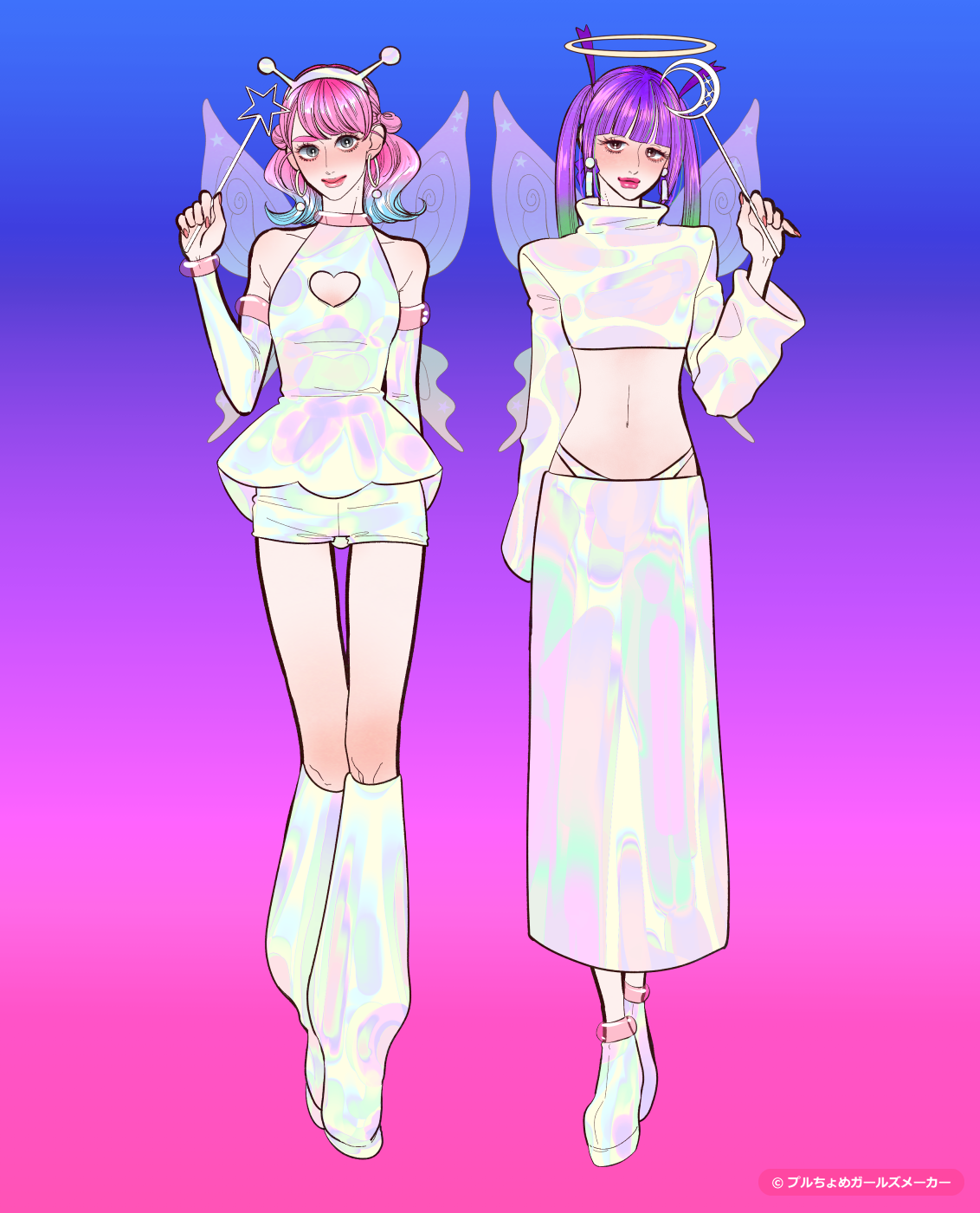 ガールズメーカーで作られた女の子1