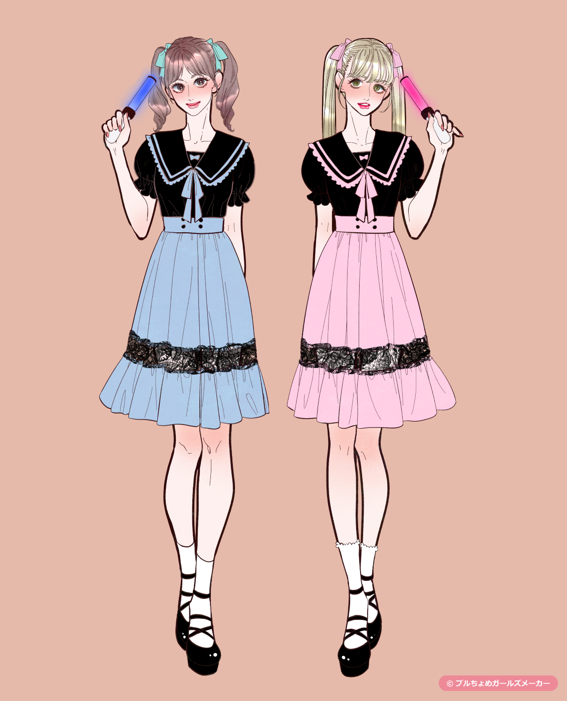 ガールズメーカーで作られた女の子2