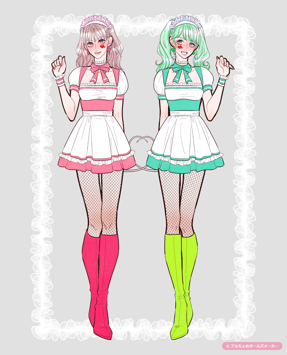 ガールズメーカーで作られた女の子2