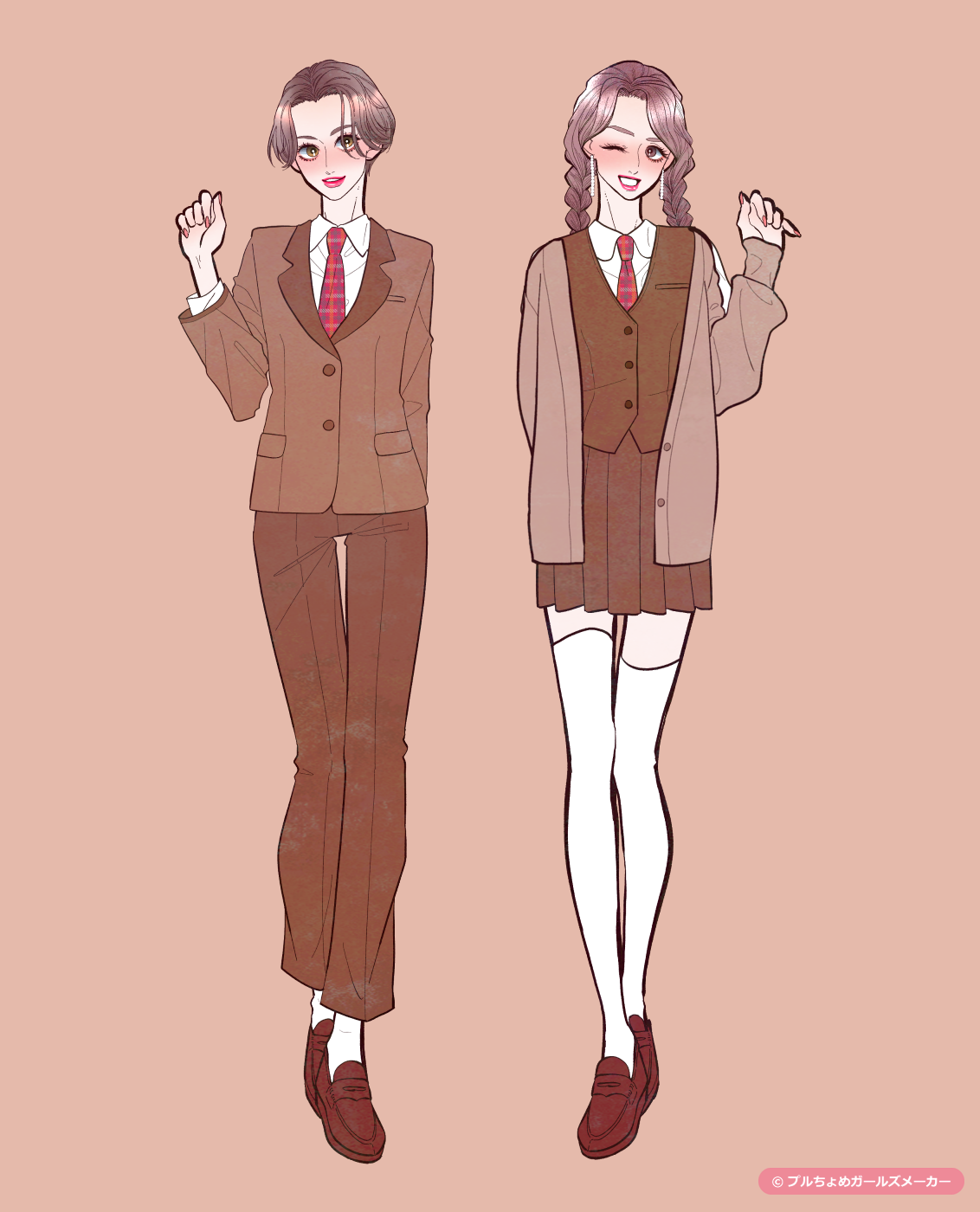 ガールズメーカーで作られた女の子5