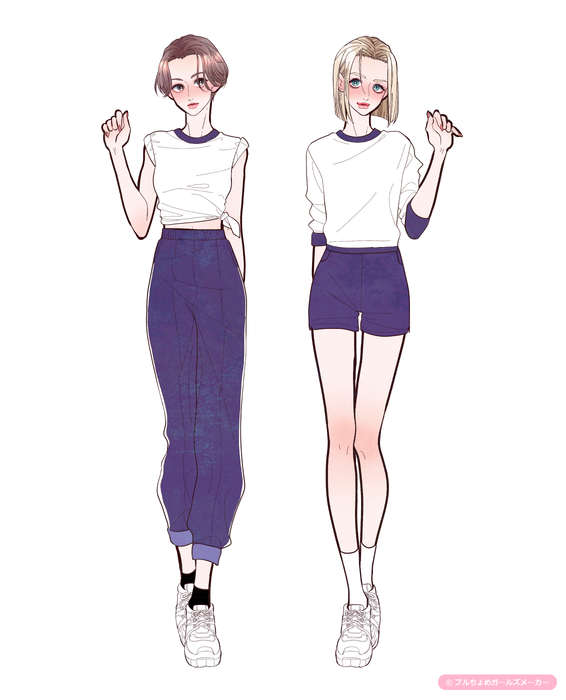 ガールズメーカーで作られた女の子2