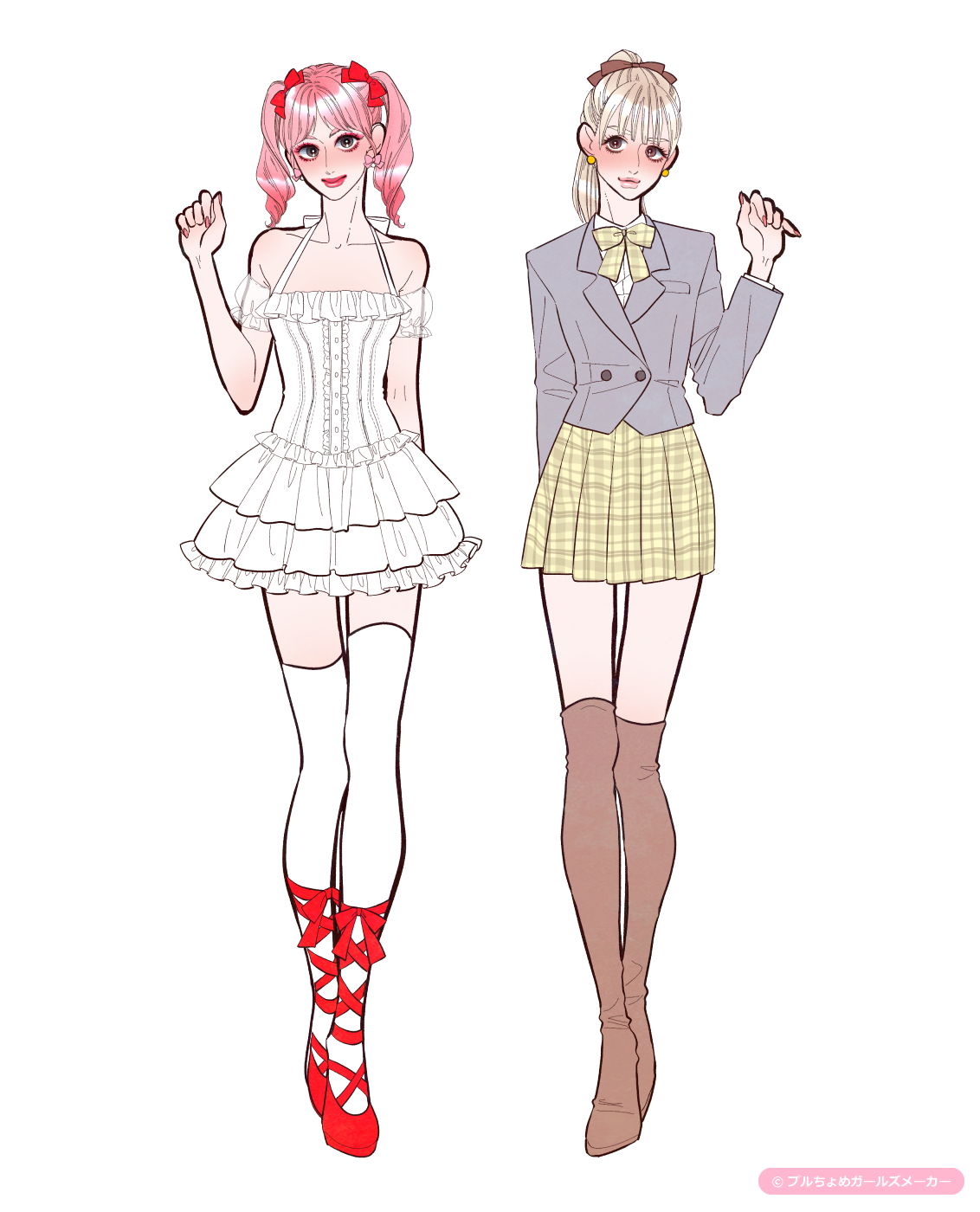 ガールズメーカーで作られた女の子2