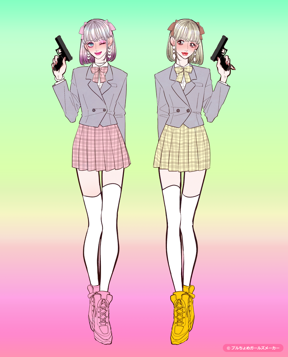 ガールズメーカーで作られた女の子4
