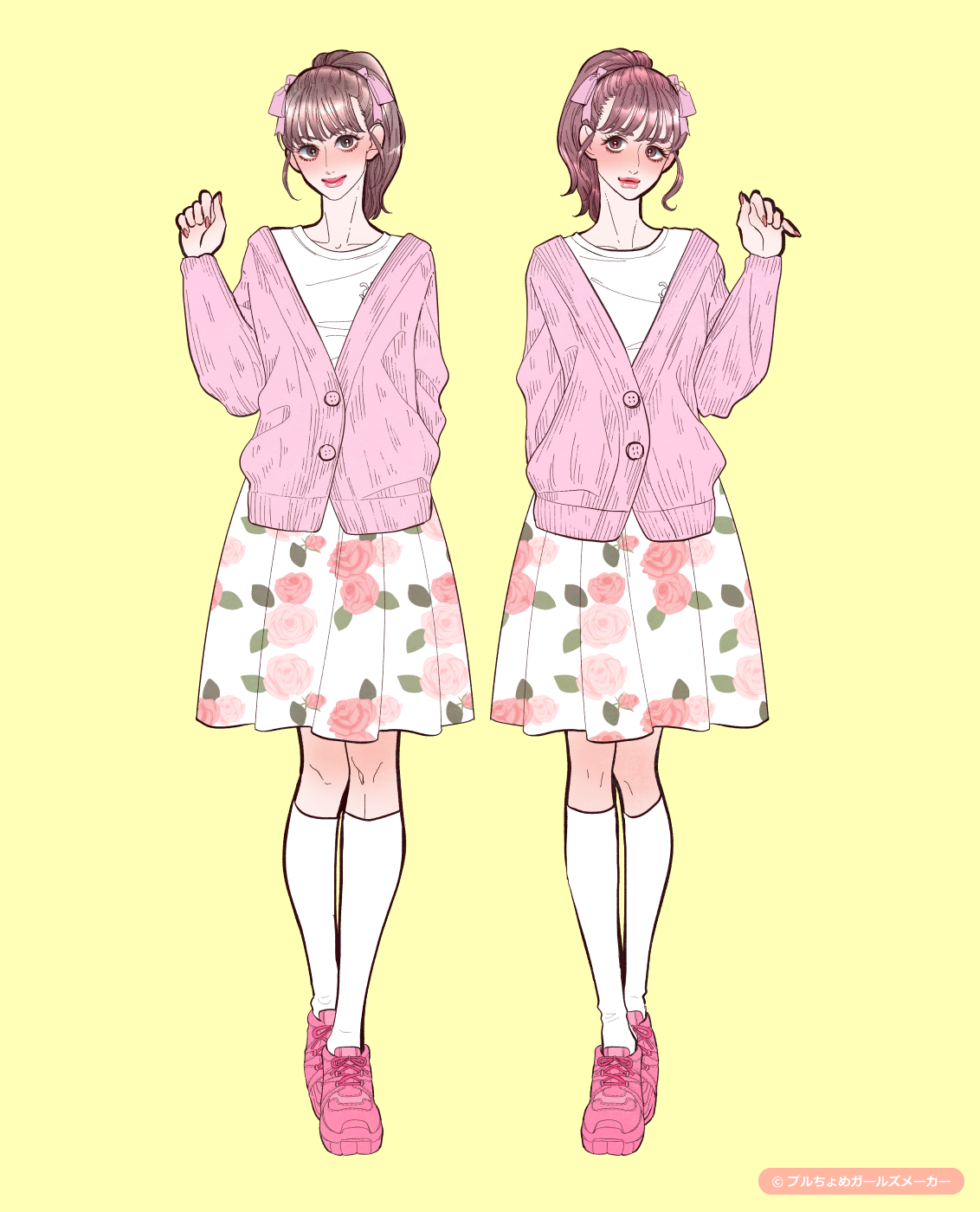 ガールズメーカーで作られた女の子5