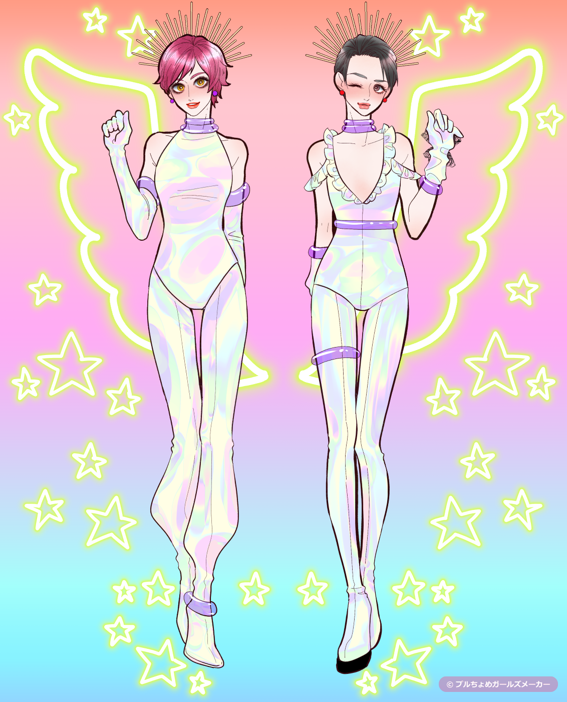 ガールズメーカーで作られた女の子2