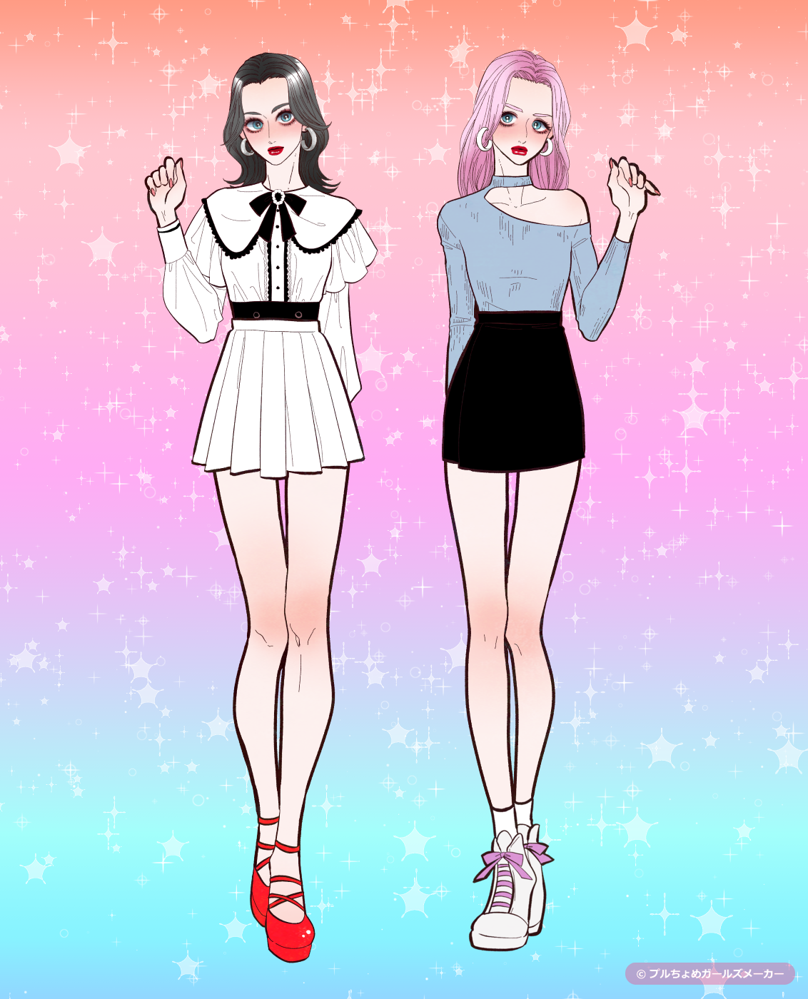 ガールズメーカーで作られた女の子2