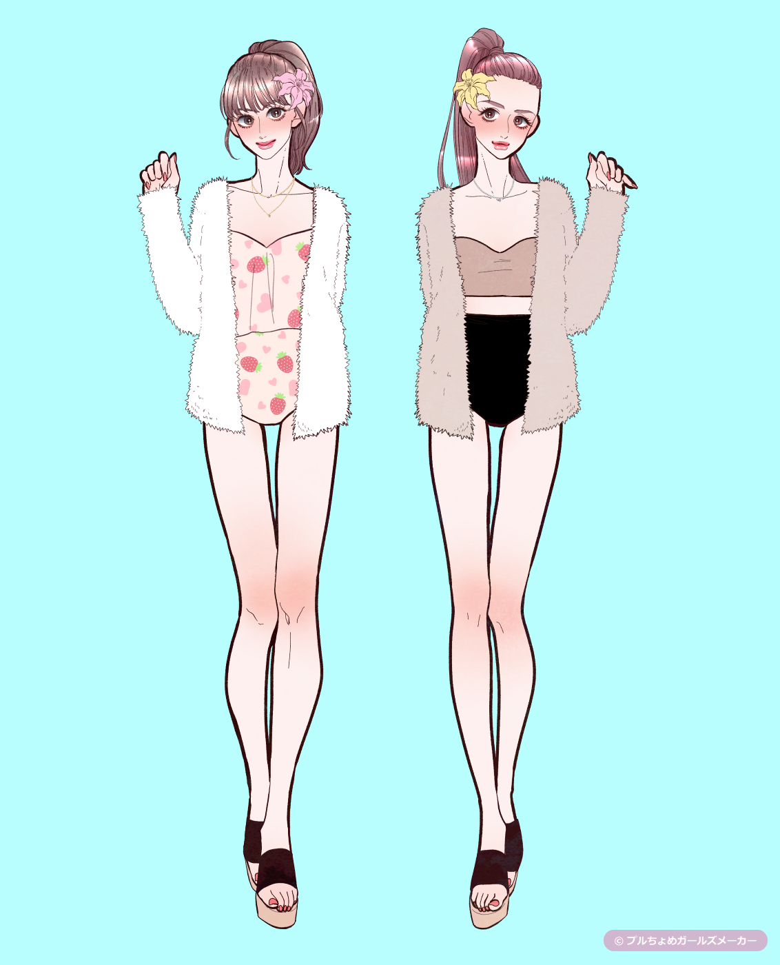 ガールズメーカーで作られた女の子24
