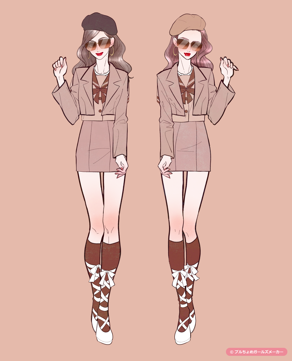 ガールズメーカーで作られた女の子5