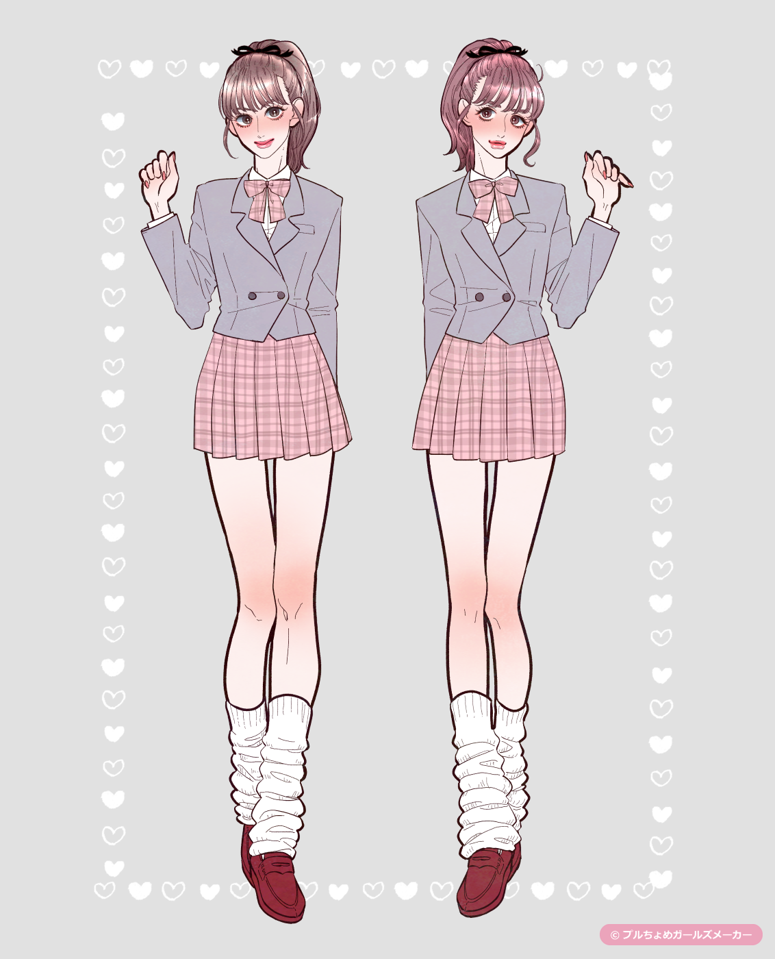 ガールズメーカーで作られた女の子4