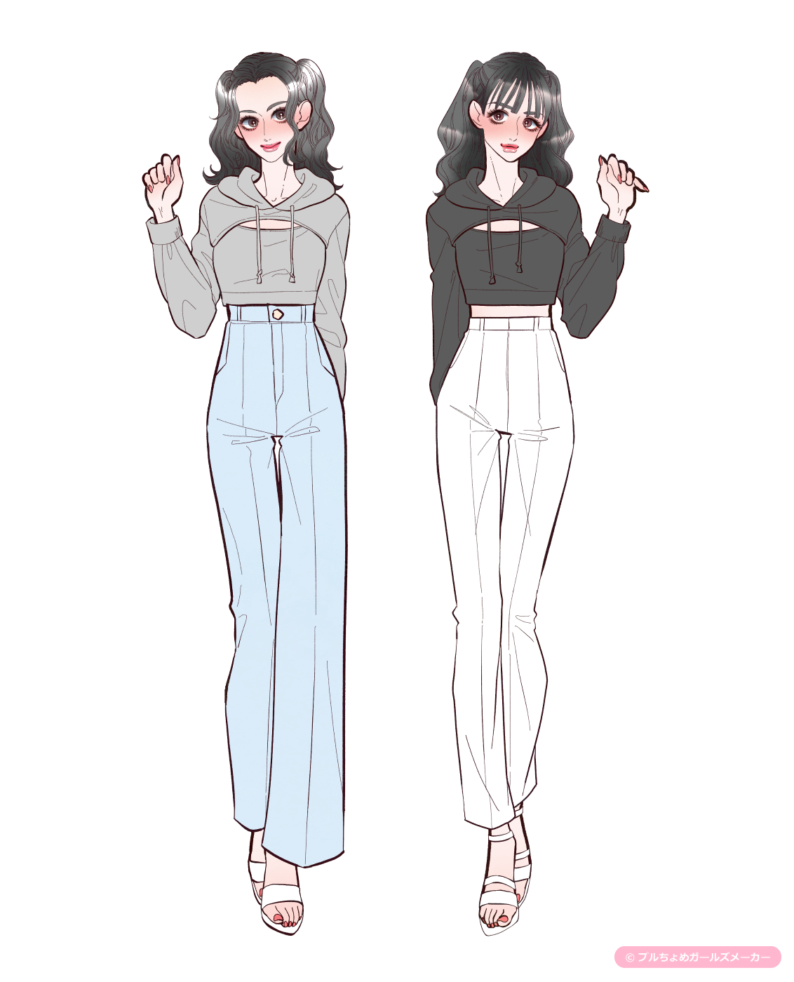 ガールズメーカーで作られた女の子2