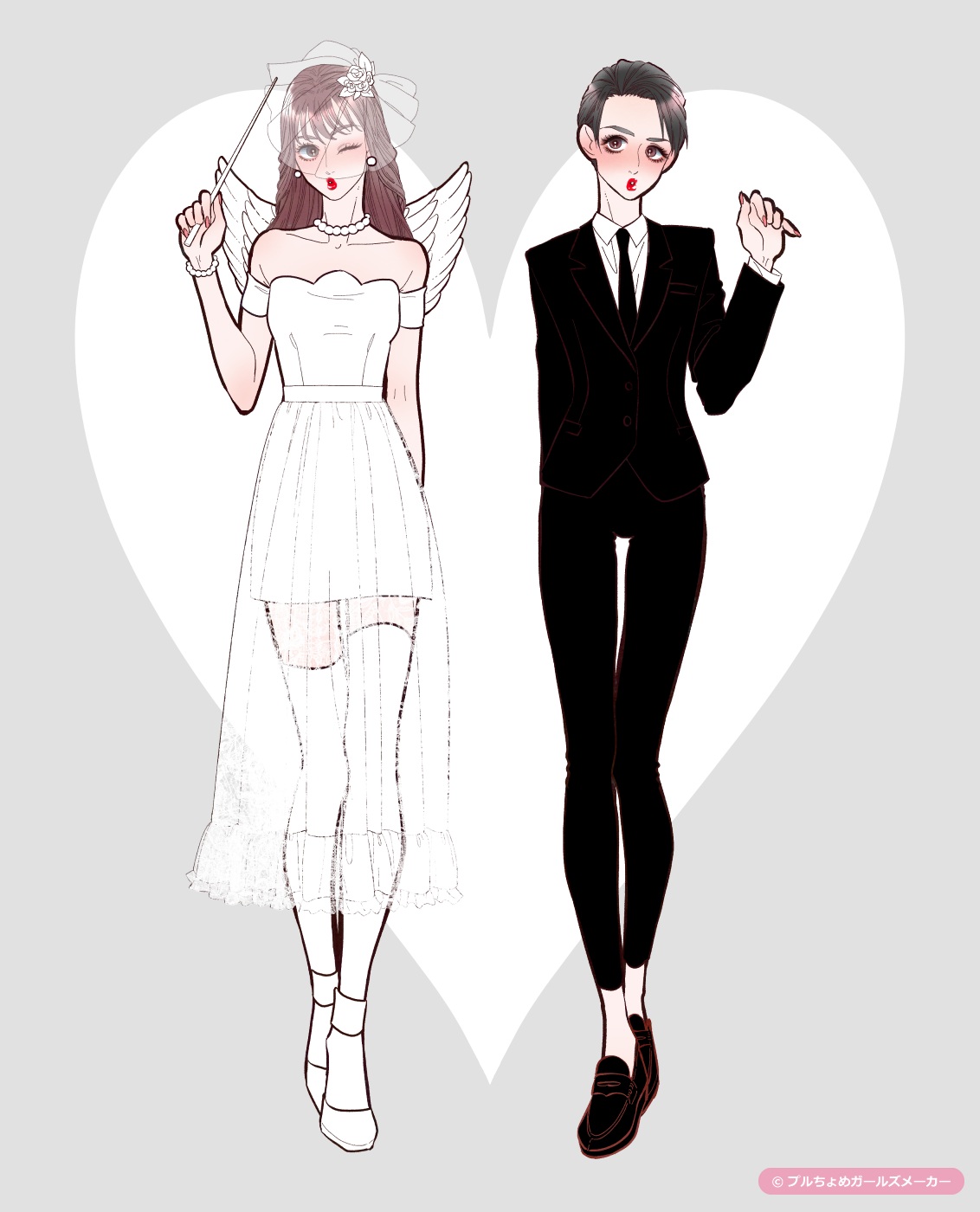 ガールズメーカーで作られた女の子2