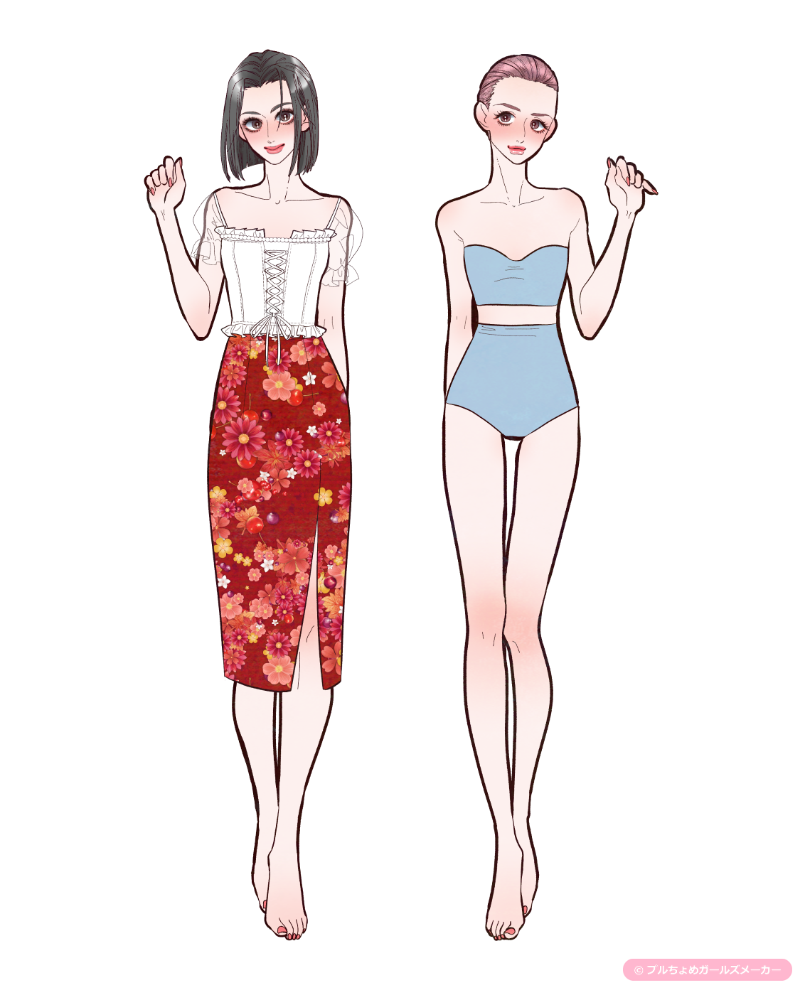 ガールズメーカーで作られた女の子4