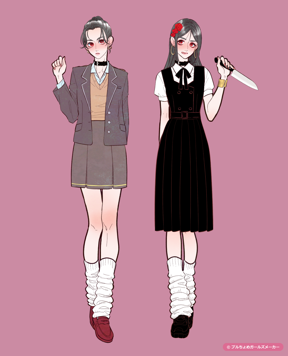 ガールズメーカーで作られた女の子2
