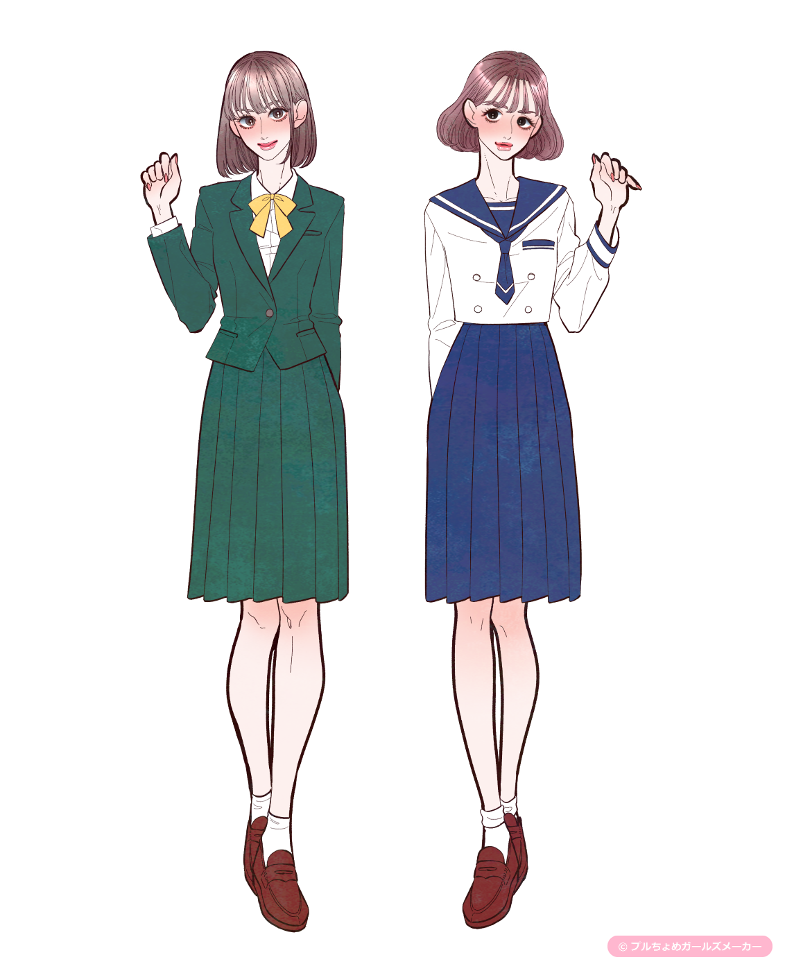 ガールズメーカーで作られた女の子5