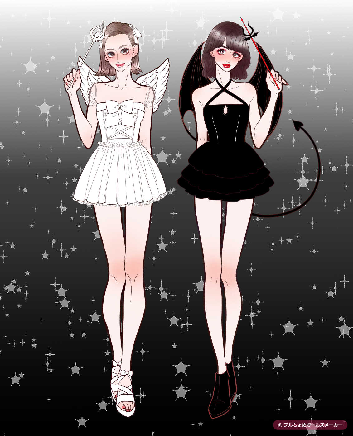 ガールズメーカーで作られた女の子2