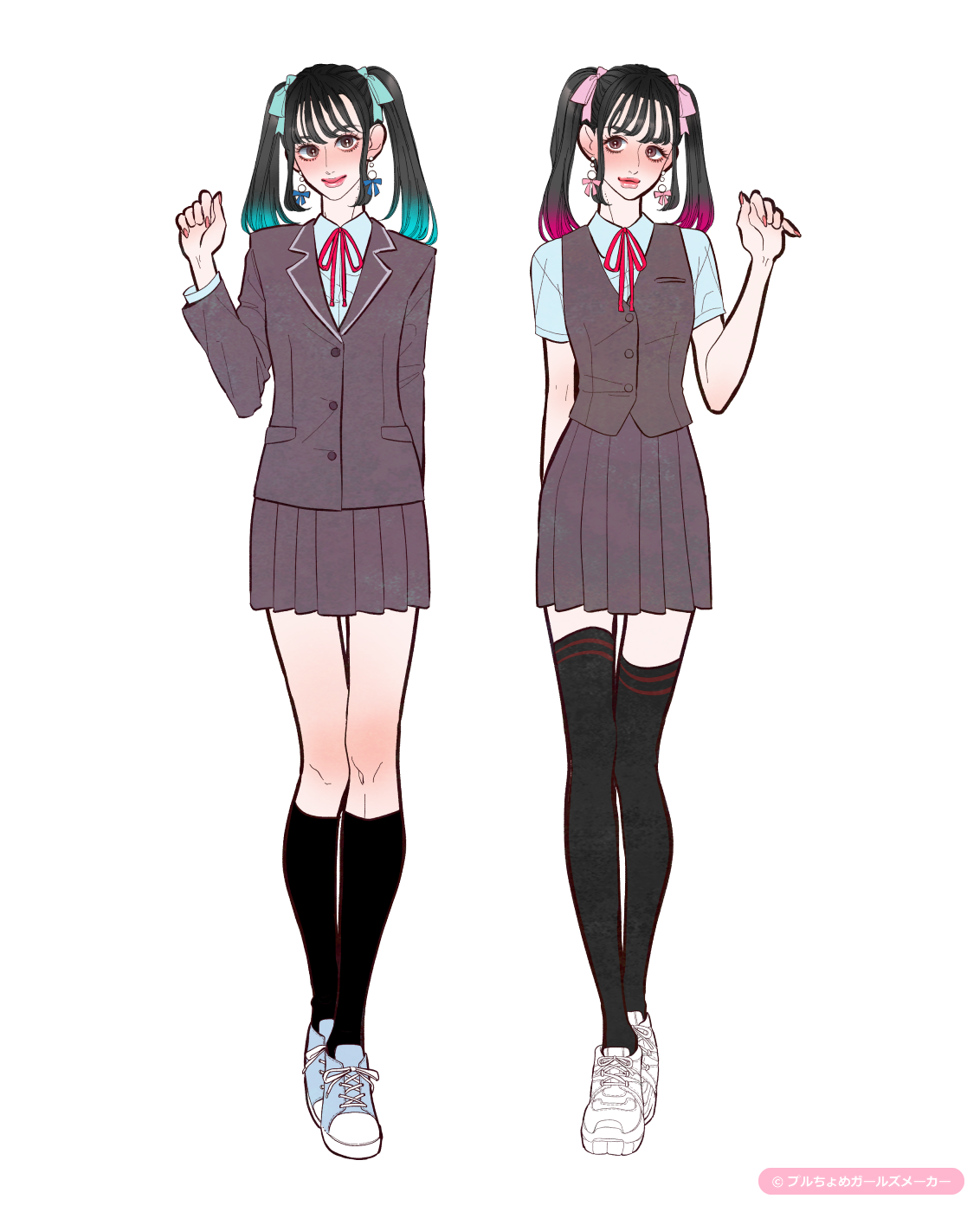 ガールズメーカーで作られた女の子5