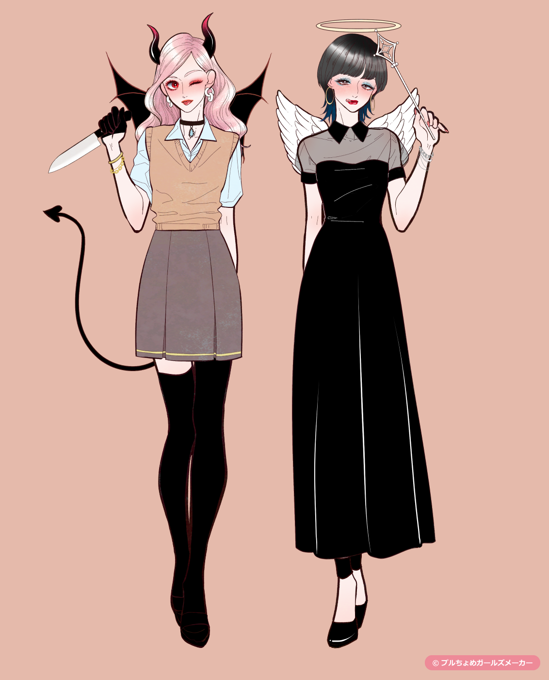 ガールズメーカーで作られた女の子3