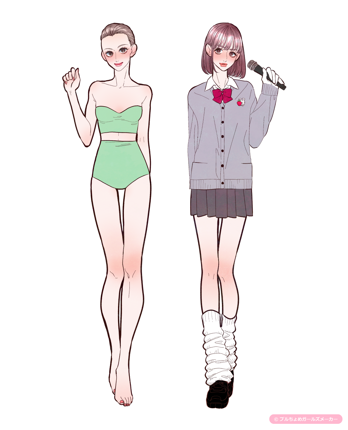 ガールズメーカーで作られた女の子3