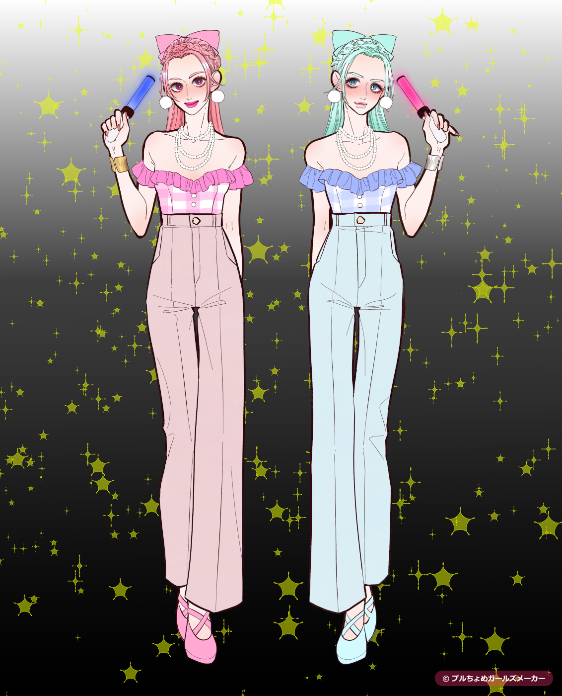 ガールズメーカーで作られた女の子22