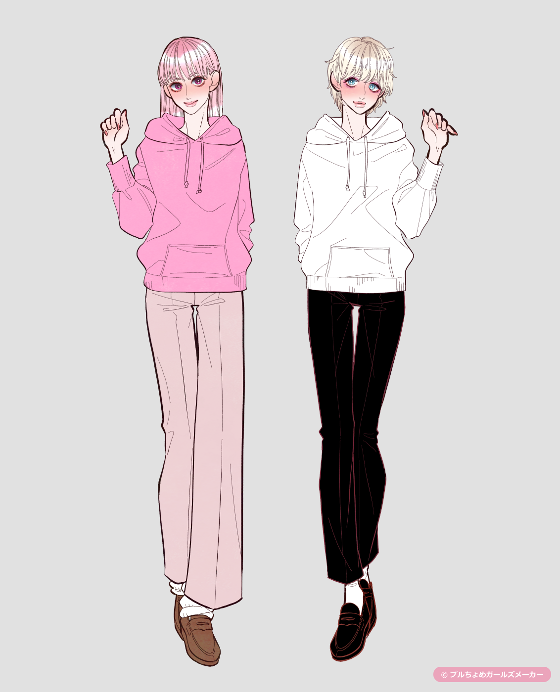 ガールズメーカーで作られた女の子1