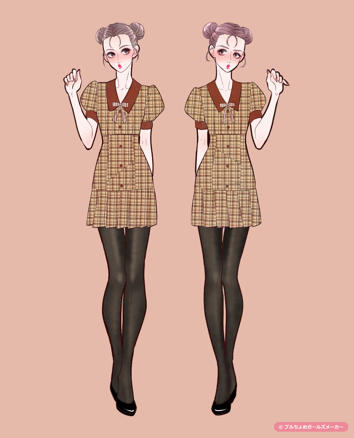 ガールズメーカーで作られた女の子3