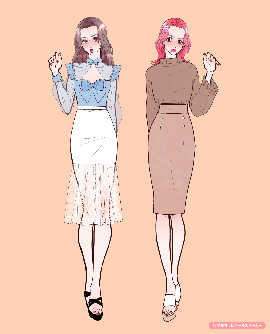 ガールズメーカーで作られた女の子4