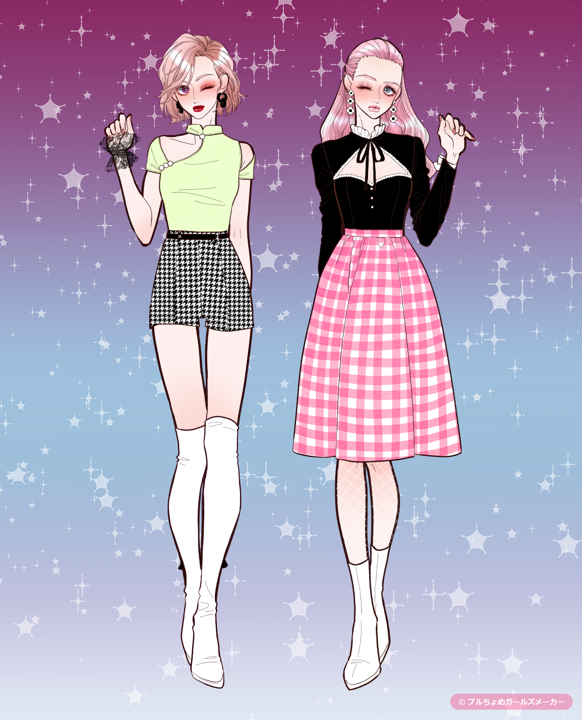 ガールズメーカーで作られた女の子3