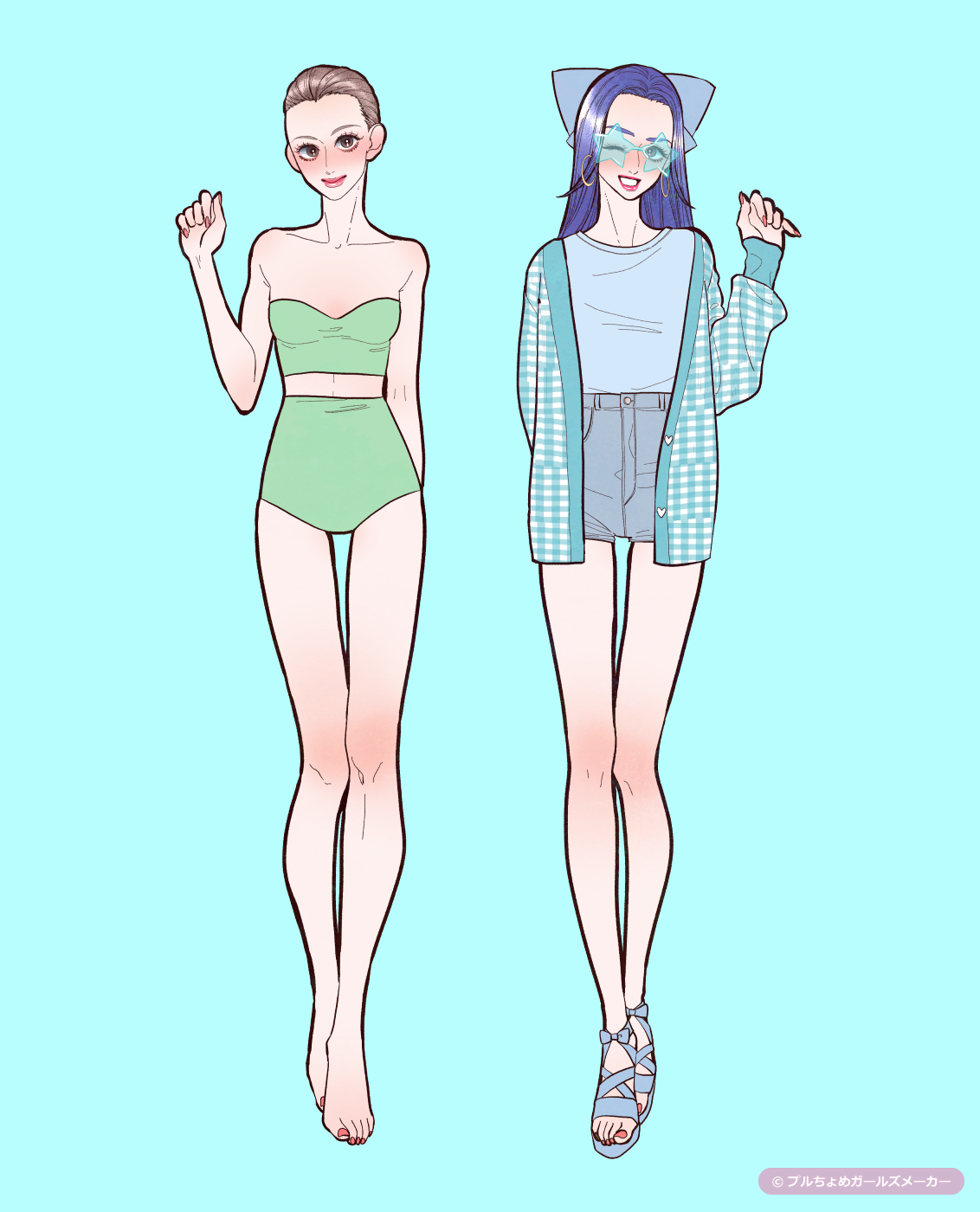 ガールズメーカーで作られた女の子6