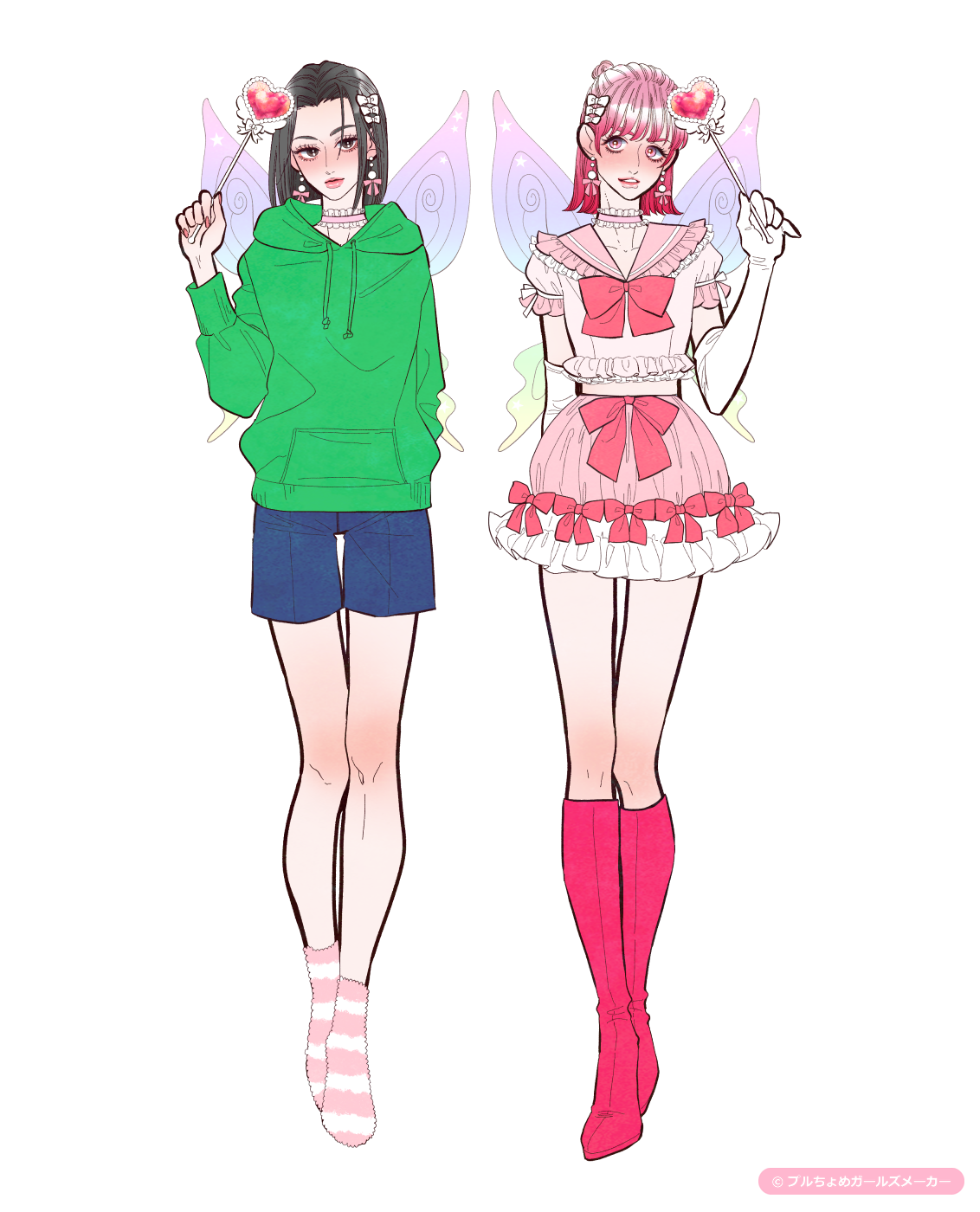 ガールズメーカーで作られた女の子5