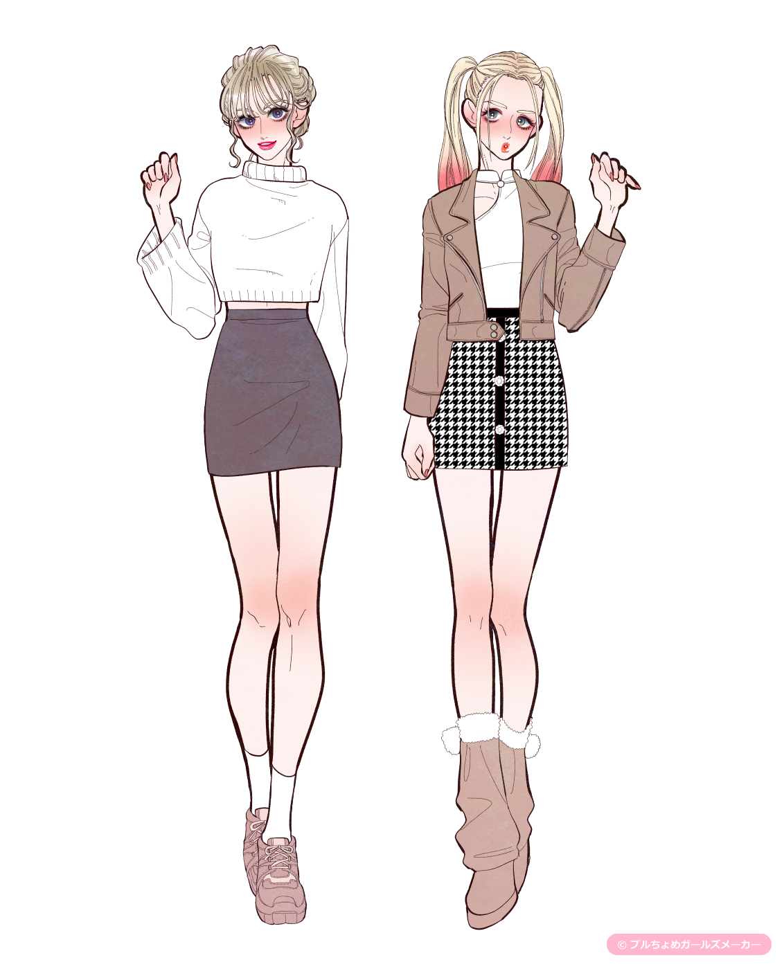 ガールズメーカーで作られた女の子2