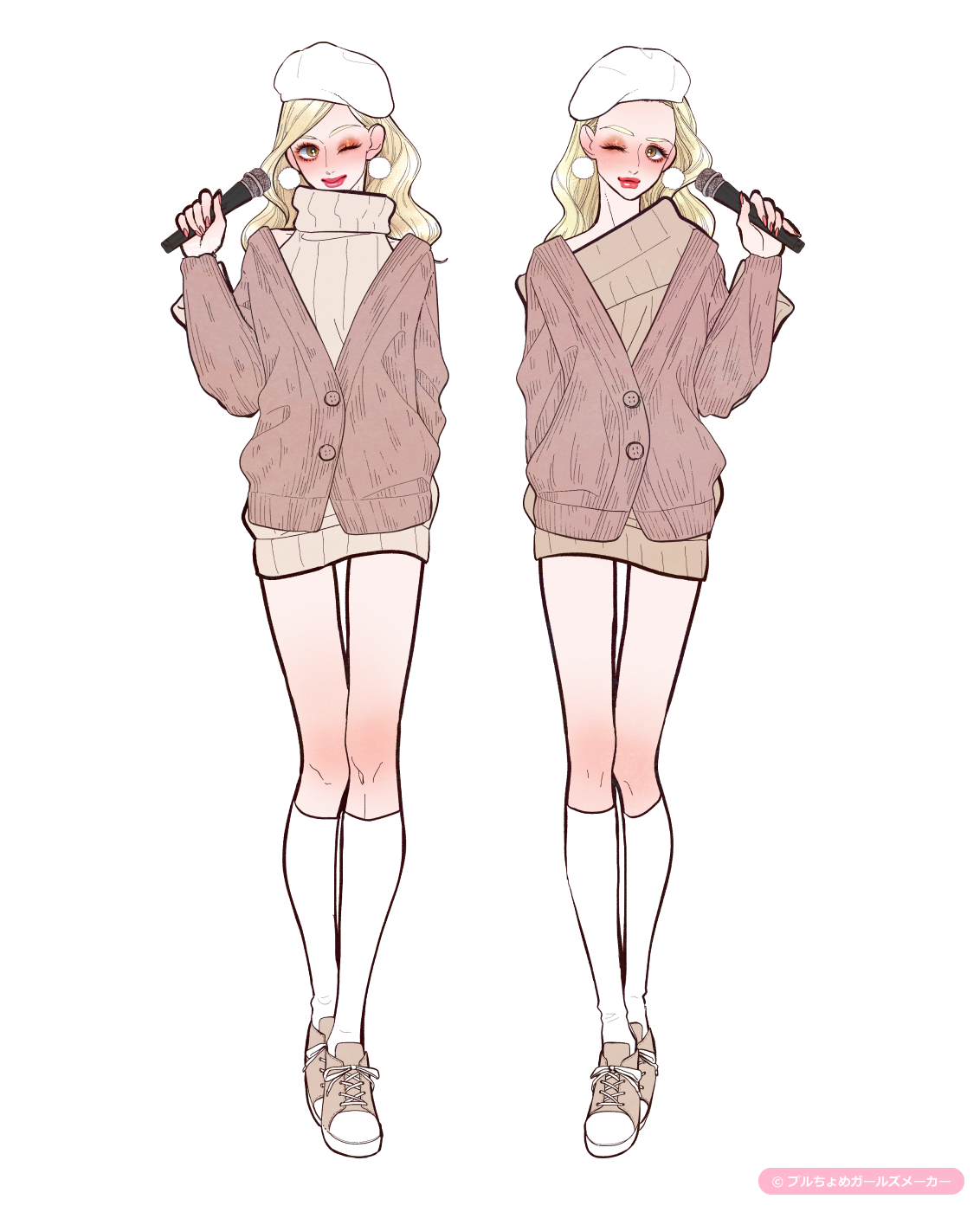 ガールズメーカーで作られた女の子2