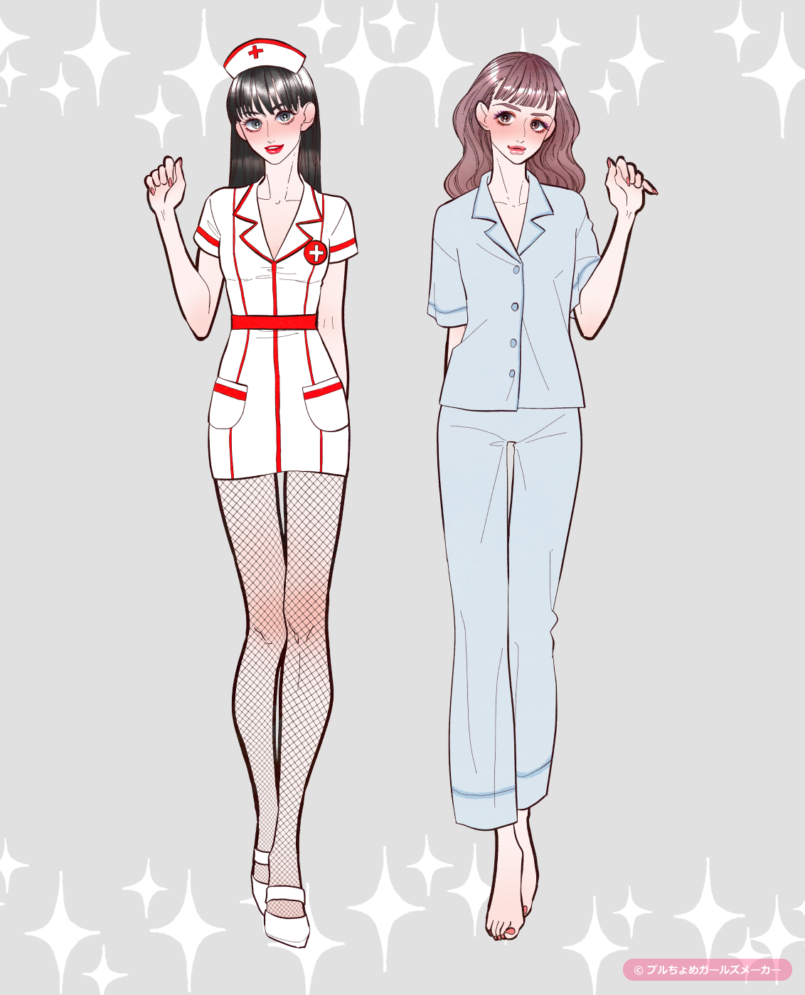 ガールズメーカーで作られた女の子1