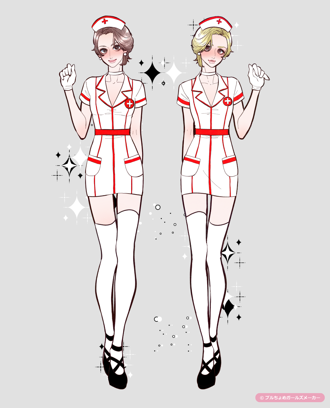 ガールズメーカーで作られた女の子3