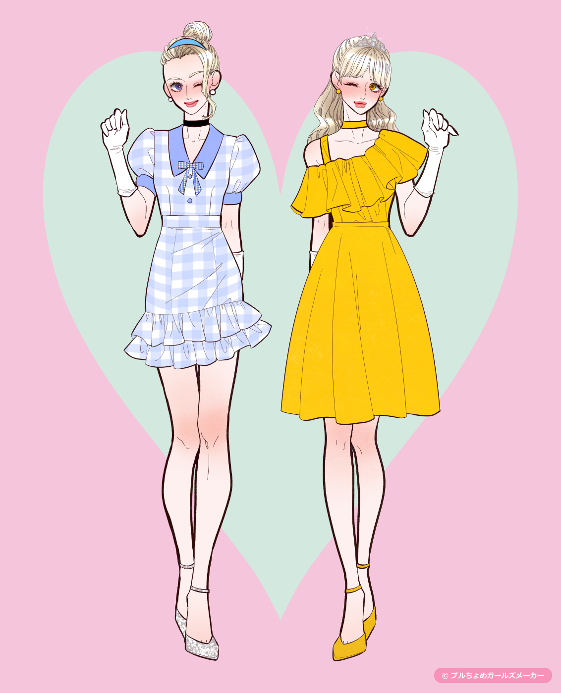ガールズメーカーで作られた女の子2
