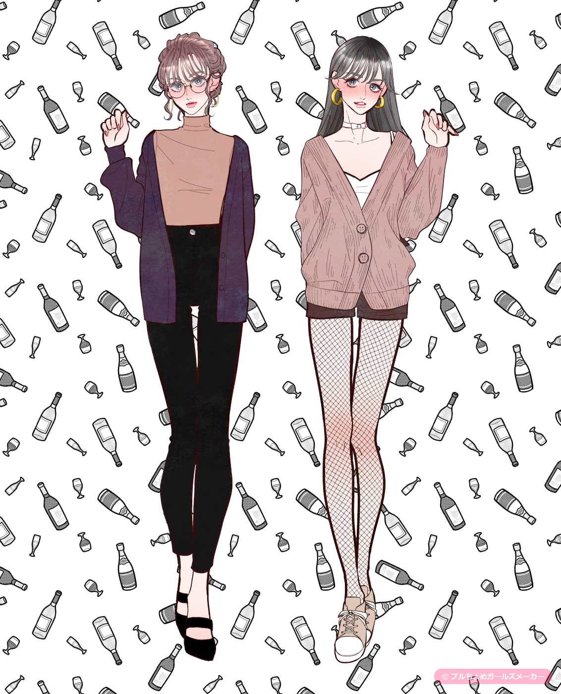 ガールズメーカーで作られた女の子4