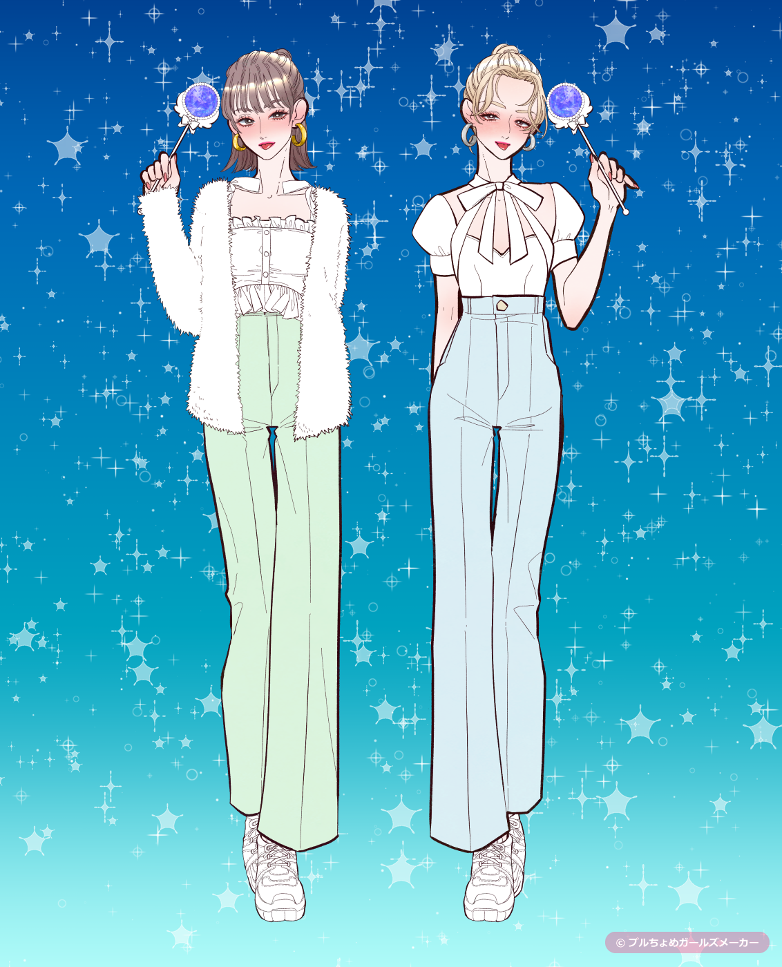 ガールズメーカーで作られた女の子4